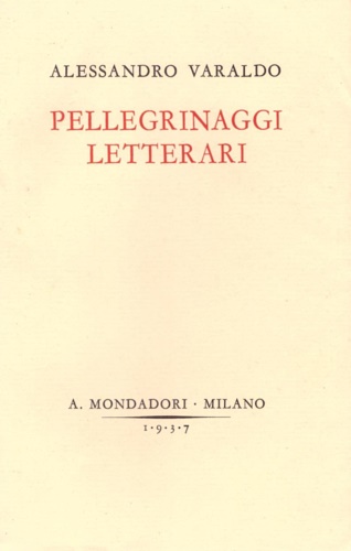 Pellegrinaggi letterari.