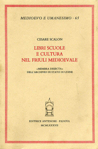 9788884550552-Libri Scuole e Cultura nel Friuli medioevale.