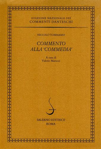 9788884024695-Commento alla 'Commedia'.