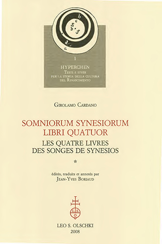 9788822257369-Somniorum Synesiorum libri quatuor. Les quatre livres des Songes de Synesios.