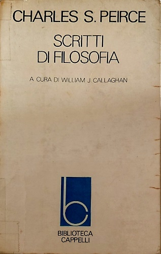 Scritti di filosofia.