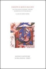 9788884556035-Dante e Boccaccio. Lectura Dantis Scaligera 2004-2005 in memoria di Vittore Bran