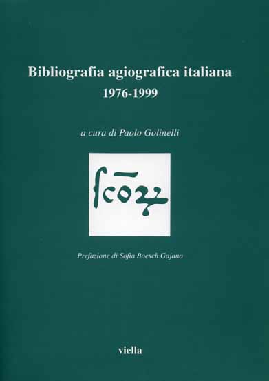 9788883340543-Bibliografia agiografica italiana 1976-1999.