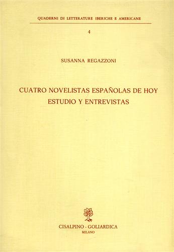 9788820504984-Cuatro novelistas espanolas de hoy estudio y entrevistas.