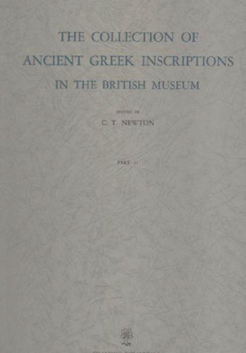 9788820500061-The Collection of Ancient Greek Inscriptions in the British Museum. Parte II: In