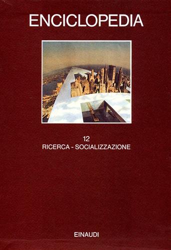 9788806101244-Enciclopedia. Vol.XII: Ricerca-Socializzazione.