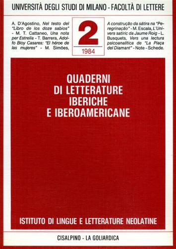 9788820504793-Quaderni di Letterature Iberiche e Iberoamericane. Vol.II.