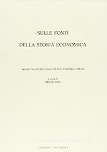 9788820505295-Sulle fonti della Storia economica.