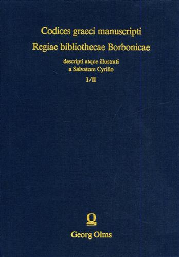 9783487096025-Codices Graeci manuscripti. Regiae Bibliothecae Borbonicae.