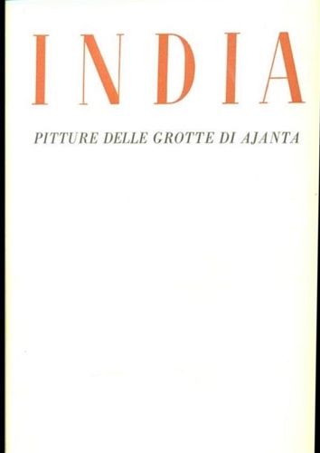 India. Pitture delle grotte di Ajanta.