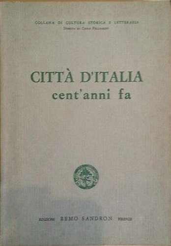 Città d'Italia, cent'anni fa.