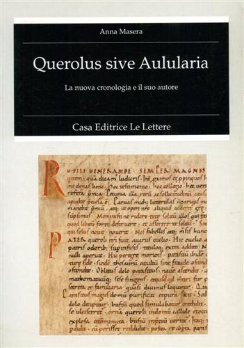 9788871660462-Querolus sive Aulularia. La nuova cronologia e il suo autore.
