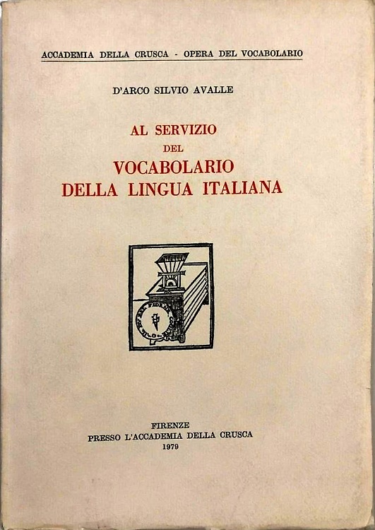 Al servizio del Vocabolario della Lingua Italiana.