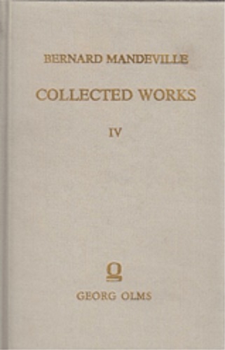 9783487070384-The fable of the Bees. Part.II. (1729).