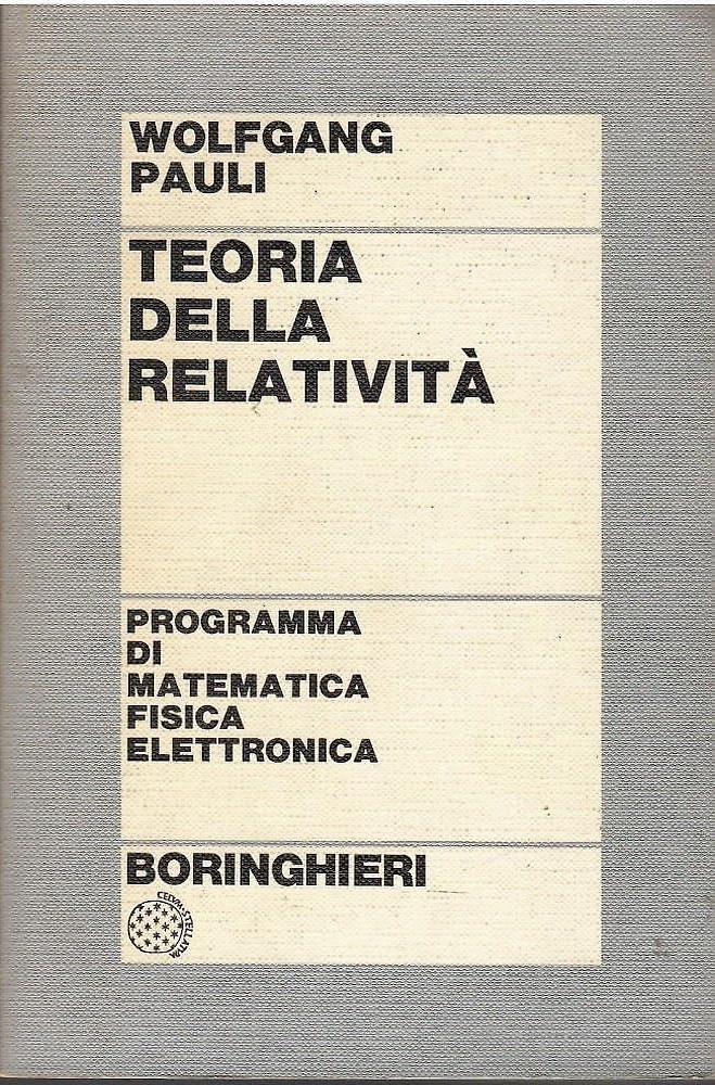 Teoria della relatività.