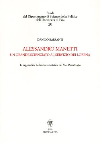 9788846723468-Alessandro Manetti, un grande scienziato al servizio dei Lorena.