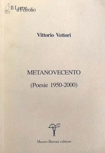 9788882091521-Metanovecento. Poesie 1950-2000.