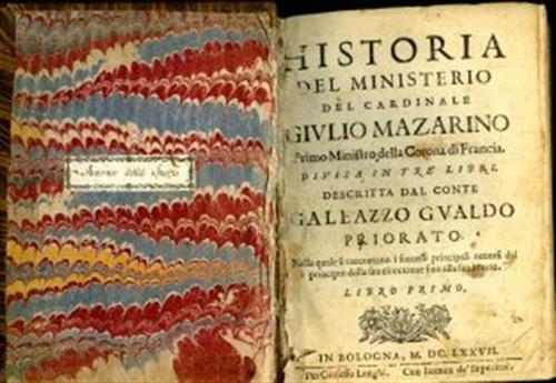 Historia del ministerio del cardinale Giulio Mazarino primo ministro della coron