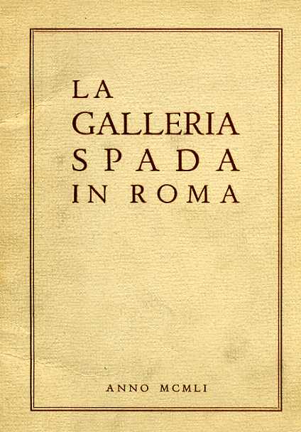 9788824032858-La Galleria Spada in Roma.