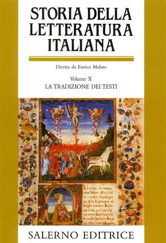 9788884023452-Storia della Letteratura Italiana. Vol.X: La tradizione dei testi.