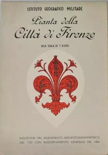 Pianta della città di Firenze.
