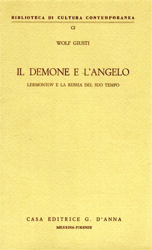 9788883211102-Il Demone e l'Angelo. Lermontov e la Russia del suo tempo.