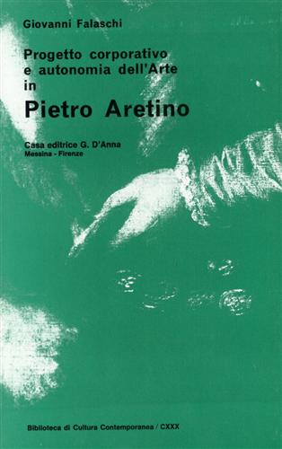 9788883210815-Progetto corporativo e autonomia dell'Arte in Pietro Aretino.