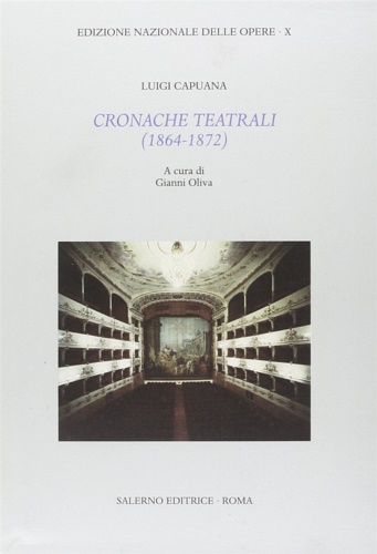 9788884026675-Cronache teatrali (1864-1867).
