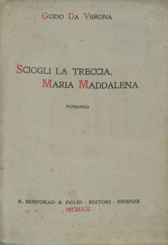 9788877184580-Sciogli la treccia Maria Maddalena.
