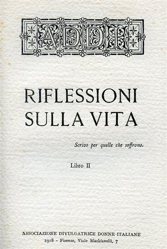 Riflessioni sulla vita. L'anima della donna. Libro II:Conseguenze dell'altruismo