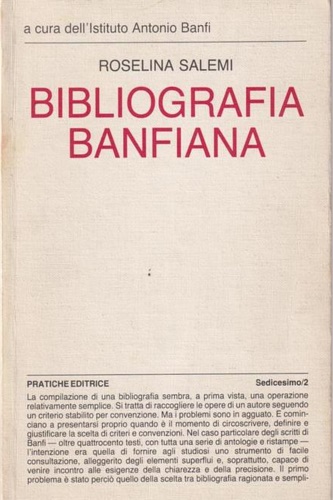 9788873800514-Bibliografia banfiana.