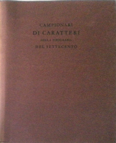 9788870502022-Campionari di caratteri nella tipografia del Settecento.