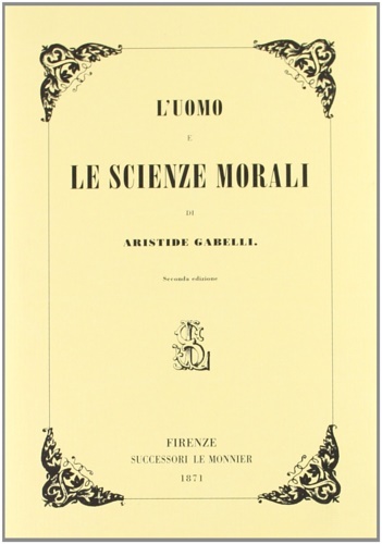 9788800821056-L' uomo e le scienze morali.