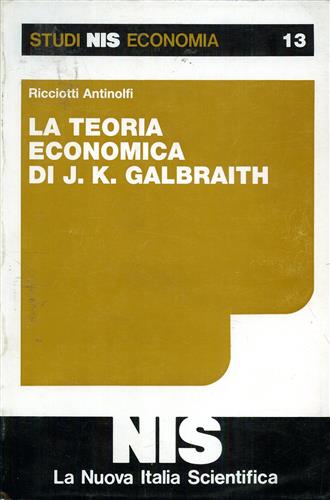 9788843005840-La teoria economica di J.K.Galbraith.