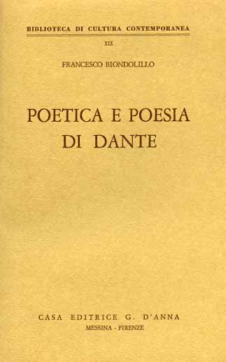 9788883210211-Poetica e poesia di Dante.