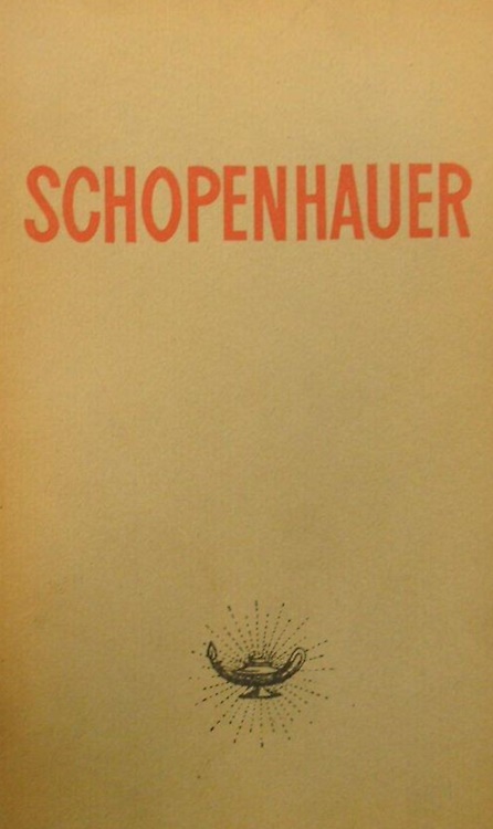 Schopenhauer.