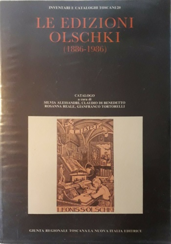Le edizioni Olschki (1886-1986).