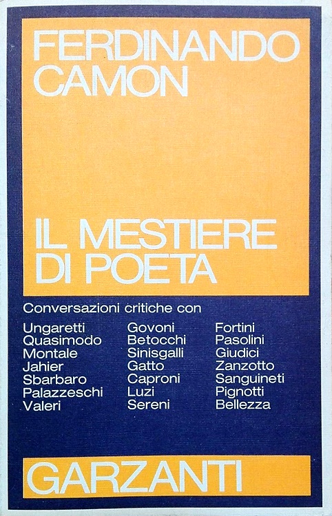 9788811599128-Il mestiere di poeta.