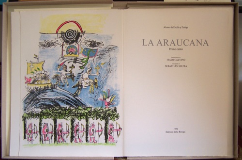 Araucana. Primo canto.