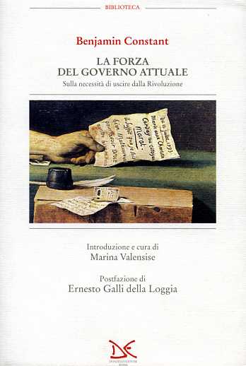 9788879891790-La forza del governo attuale. Sulla necessità di uscire dalla Rivoluzione.