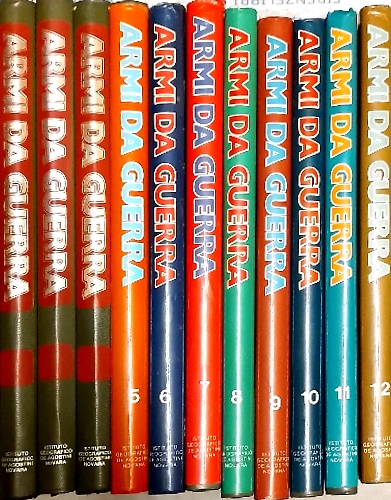 Armi da guerra. Enciclopedia delle armi del XX secolo lotto costituito da 11 vol
