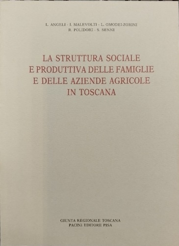 La struttura sociale e produttiva delle famiglie e delle aziende agricole in Tos