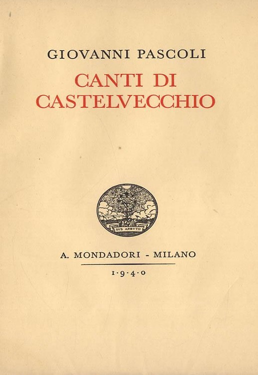 Canti di Castelvecchio.