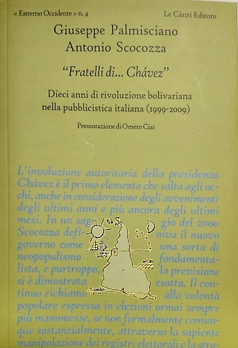 9788887657692-Fratelli di ... Chavez. Dieci anni di rivoluzione bolivariana nella pubblicistic