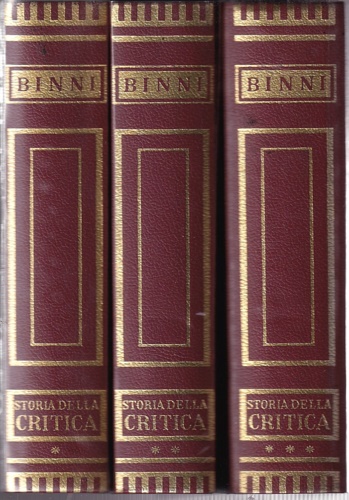 I Classici Italiani nella storia della critica.