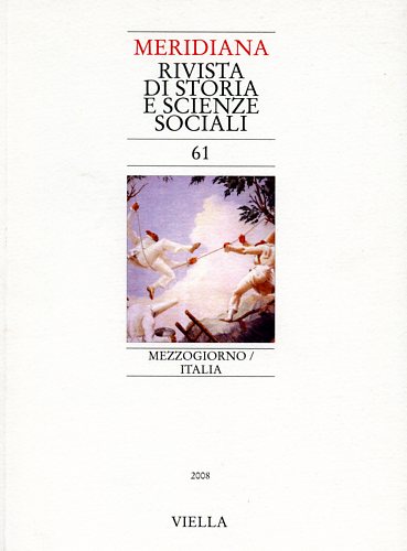 9788883343834-Meridiana. Vol.61: Mezzogiorno-Italia.