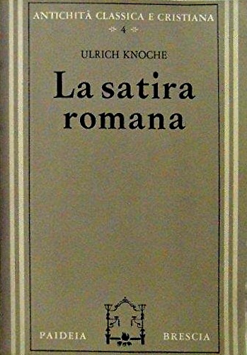 La satira romana.
