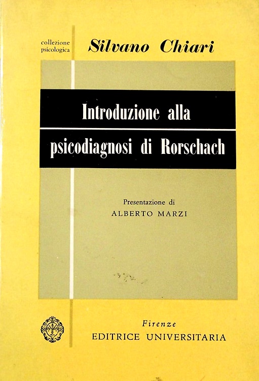 Introduzione alla psicodiagnosi di Rorschach.