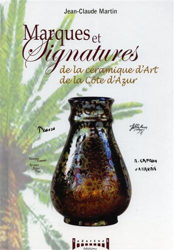 9782953317701-Marques et Signatures de la céramique d'Art de la Cote d'Azur.