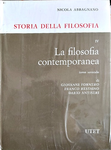 9788802048000-Storia della filosofia. Vol.IV, Tomo II.